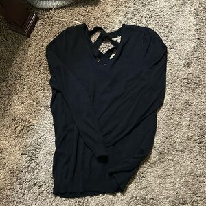 Various brands of sweaters size large